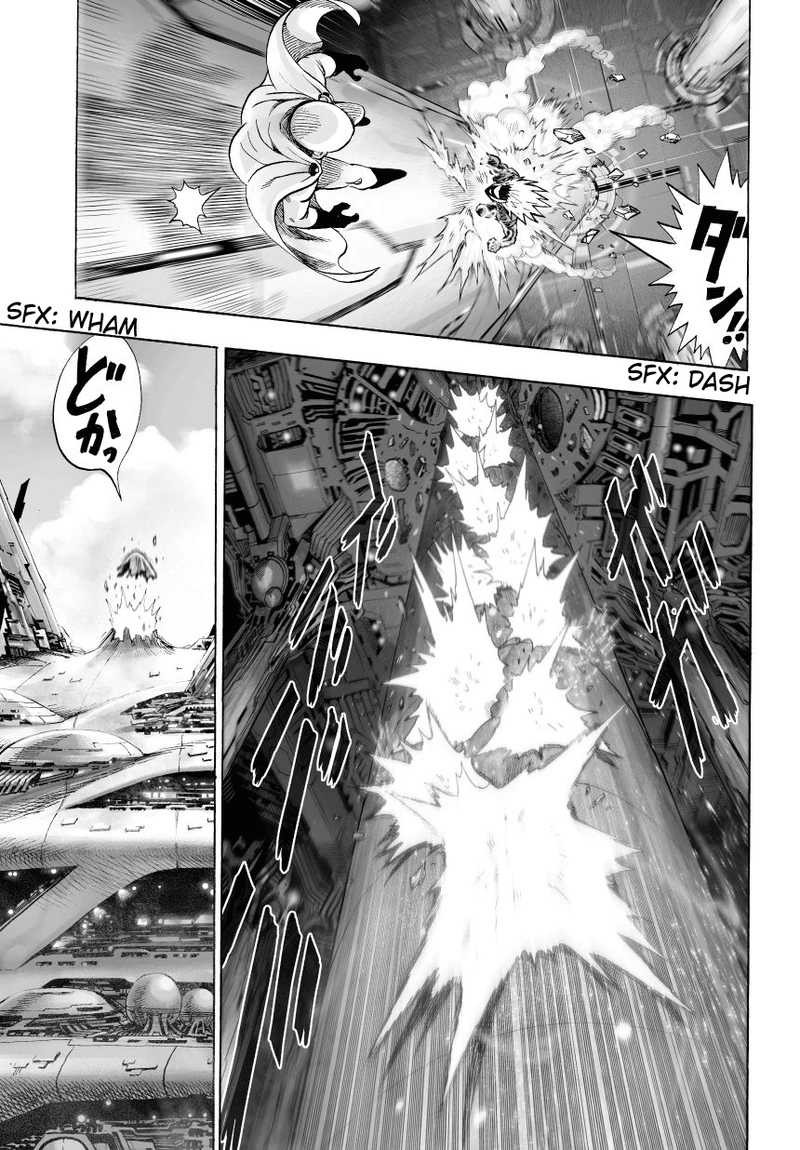 One Punch Man Manga Chapter 35 page 25 - The Fight scene