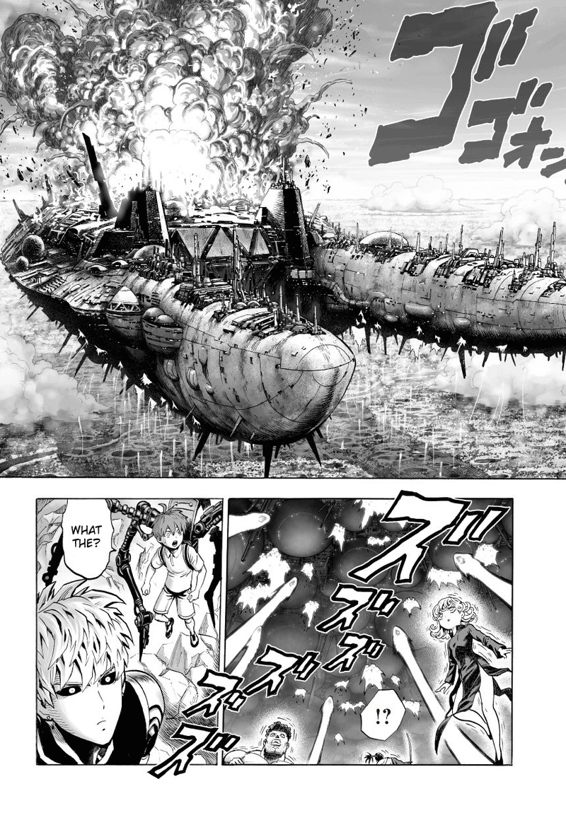 One Punch Man Manga Chapter 35 page 30 - The Fight scene