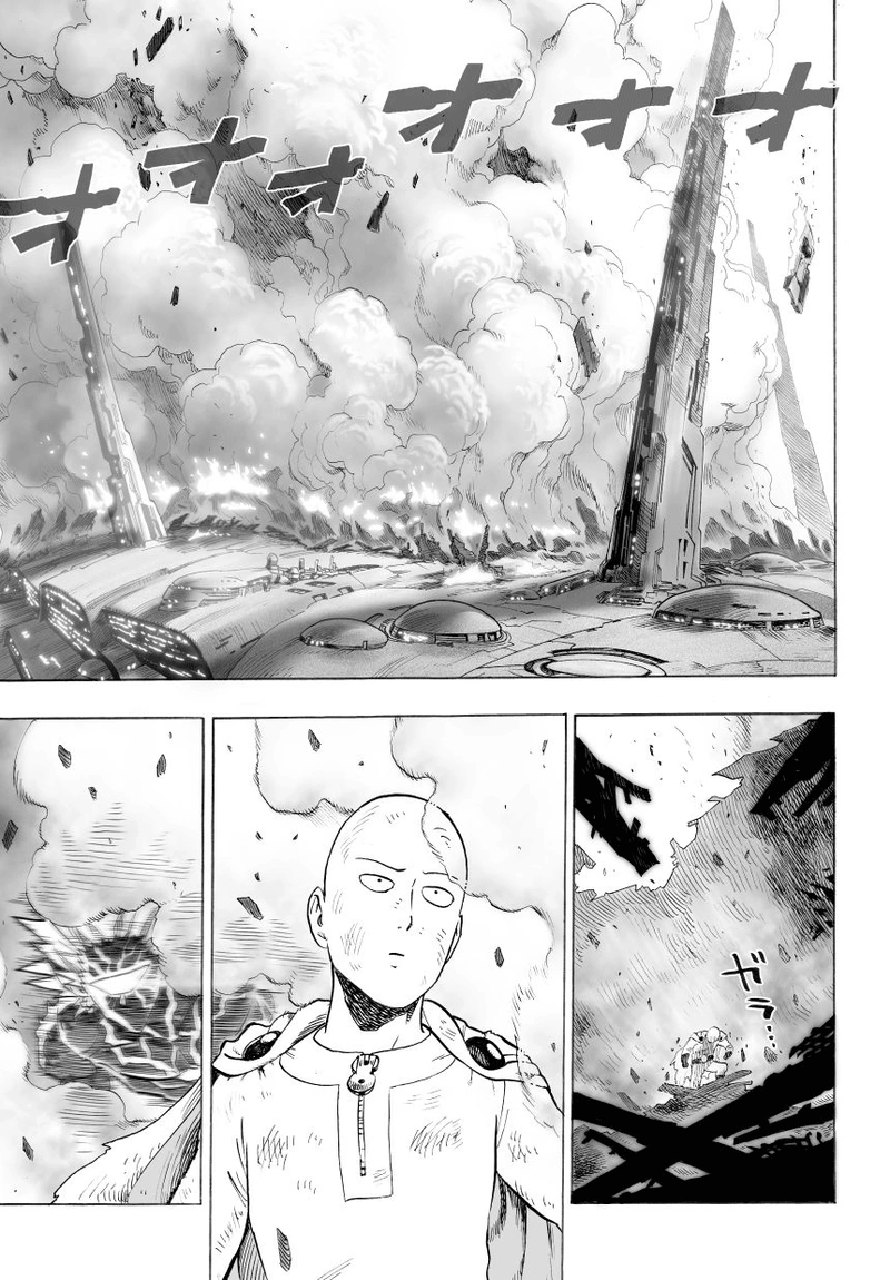One Punch Man Manga Chapter 35 page 31 - The Fight scene