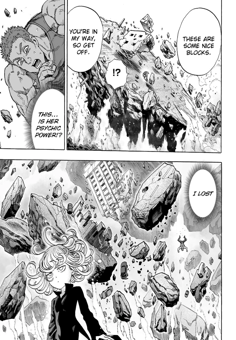 One Punch Man Manga Chapter 35 page 5 - The Fight scene