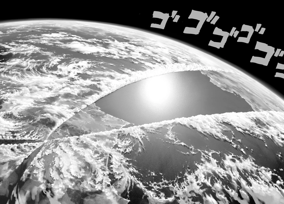 One Punch Man Manga Chapter 36 page 46 - The Power of Boros scene