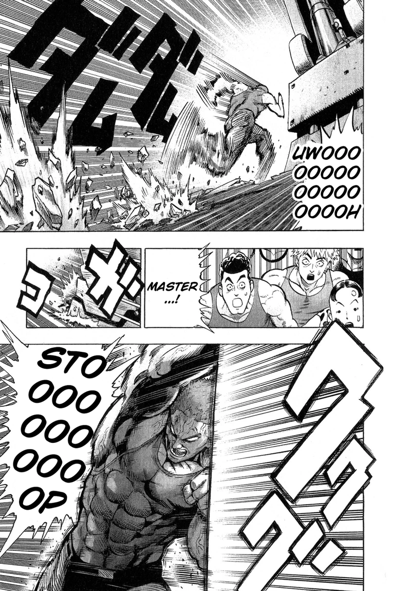 One Punch Man Manga Chapter 37.6 page 10 - Big Construction | Volume 7 Extras scene