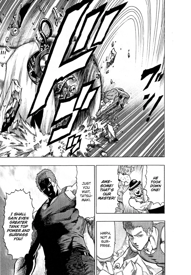 One Punch Man Manga Chapter 37.6 page 12 - Big Construction | Volume 7 Extras scene