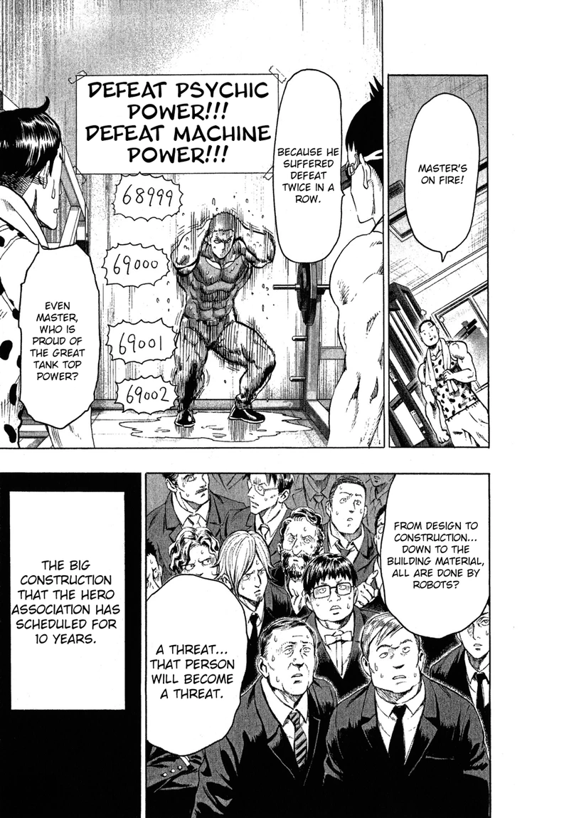 One Punch Man Manga Chapter 37.6 page 16 - Big Construction | Volume 7 Extras scene