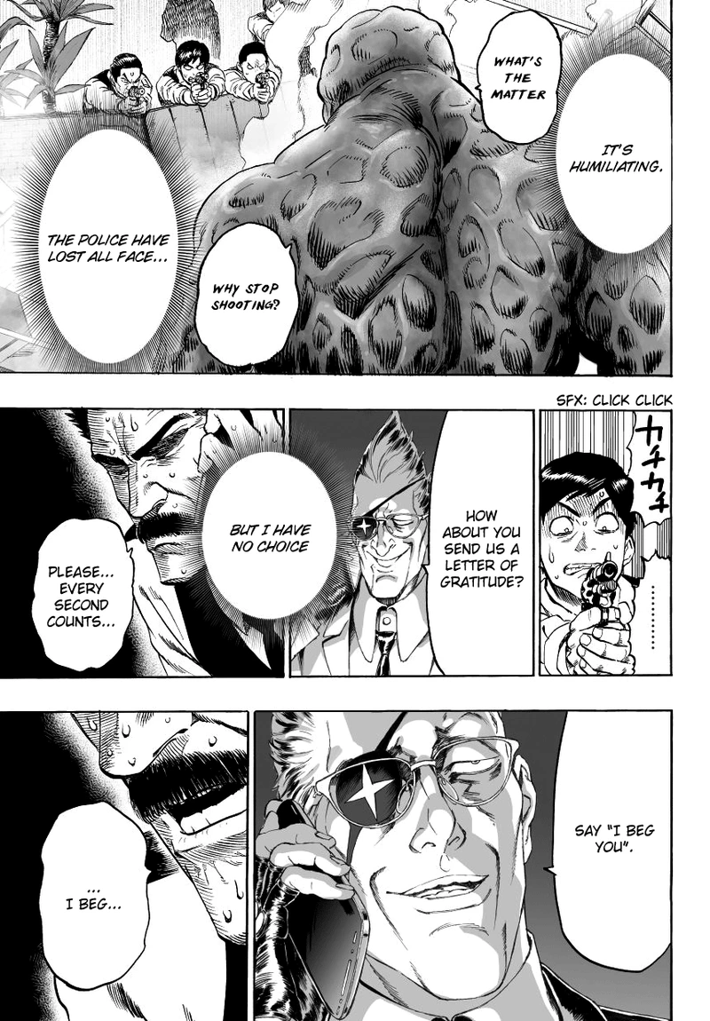 One Punch Man Manga Chapter 37.8 page 18 - Pork Cutlet Bowl | Volume 7 Extras scene