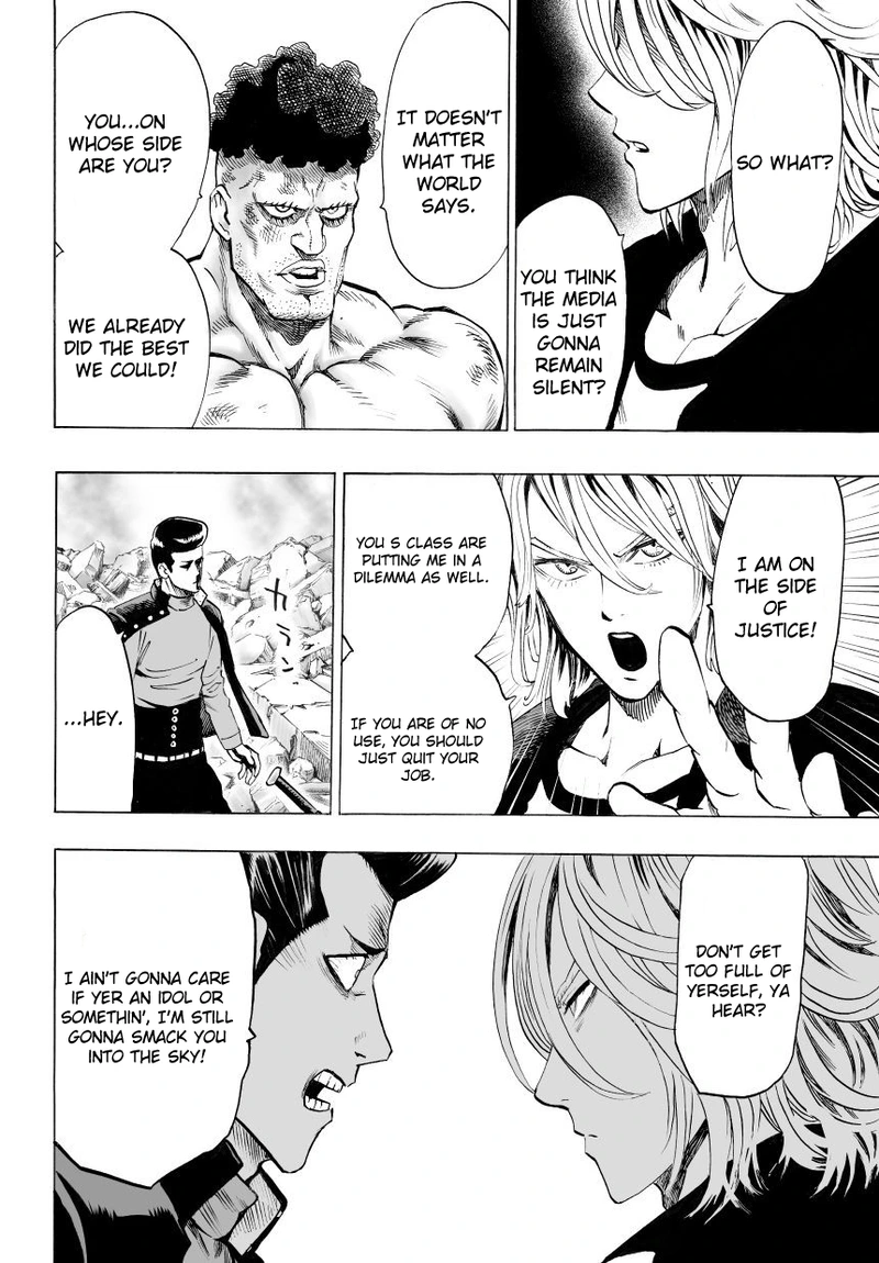 One Punch Man Manga Chapter 37 page 9 - Crash scene