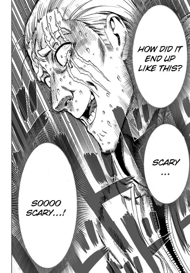 One Punch Man Manga Chapter 38 page 23 - King scene