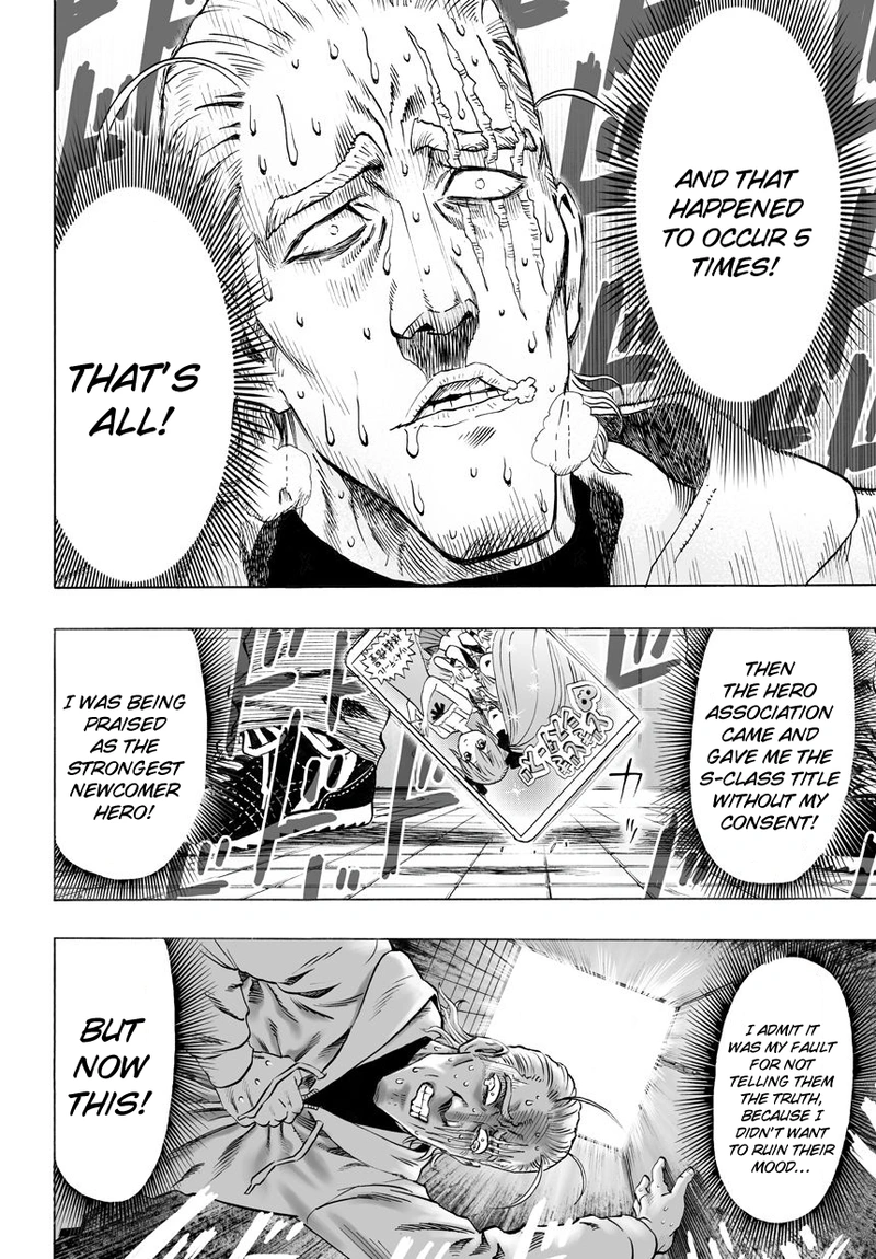 One Punch Man Manga Chapter 38 page 25 - King scene