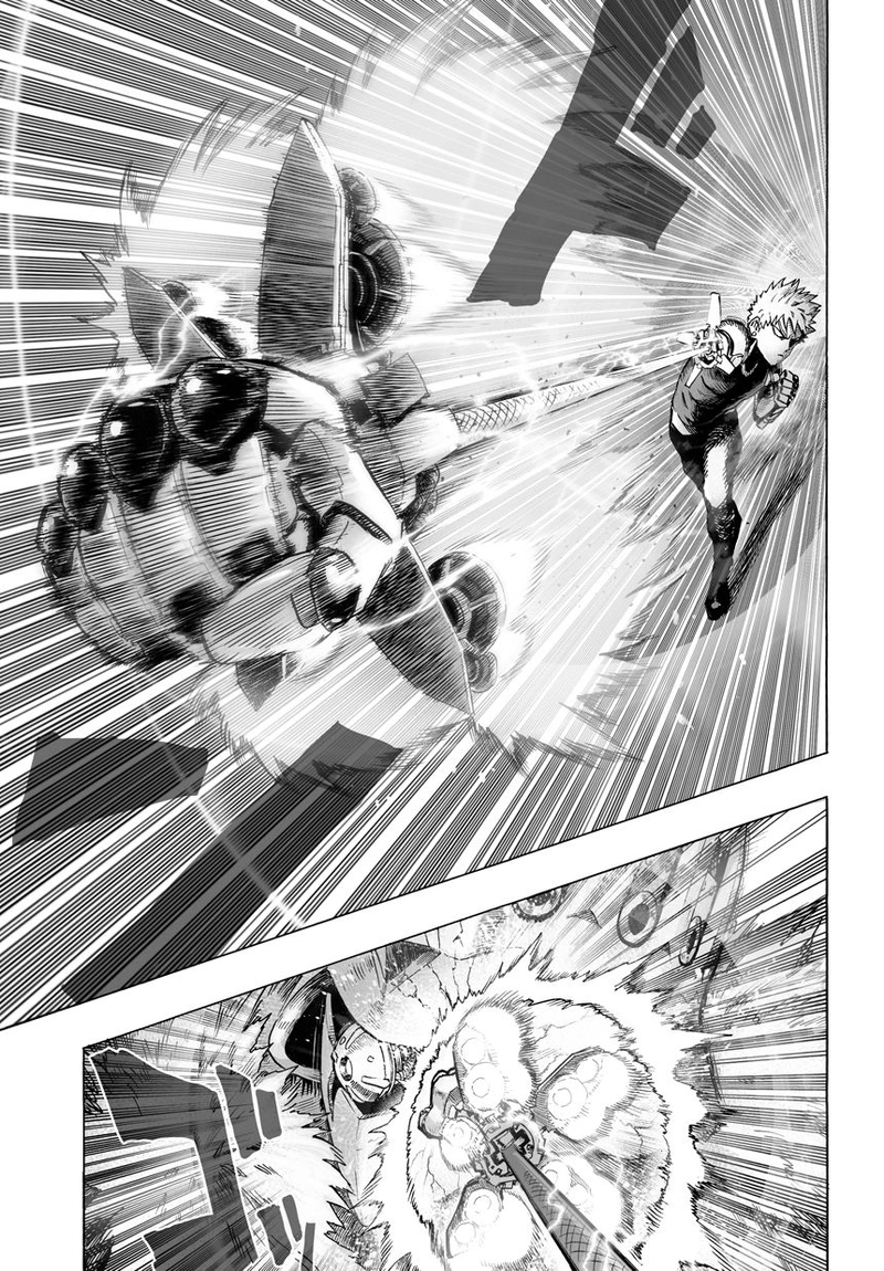 One Punch Man Manga Chapter 38 page 34 - King scene