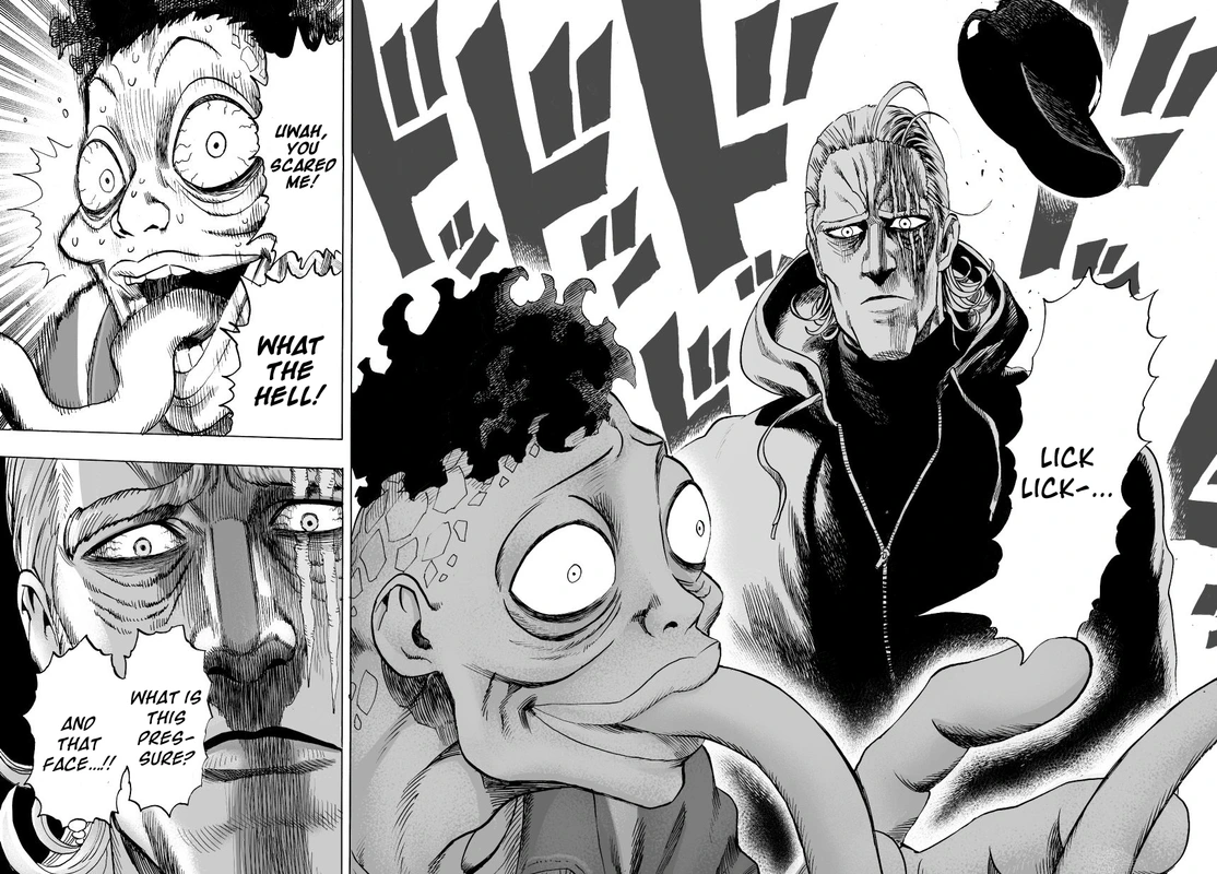 One Punch Man Manga Chapter 38 page 4 - King scene