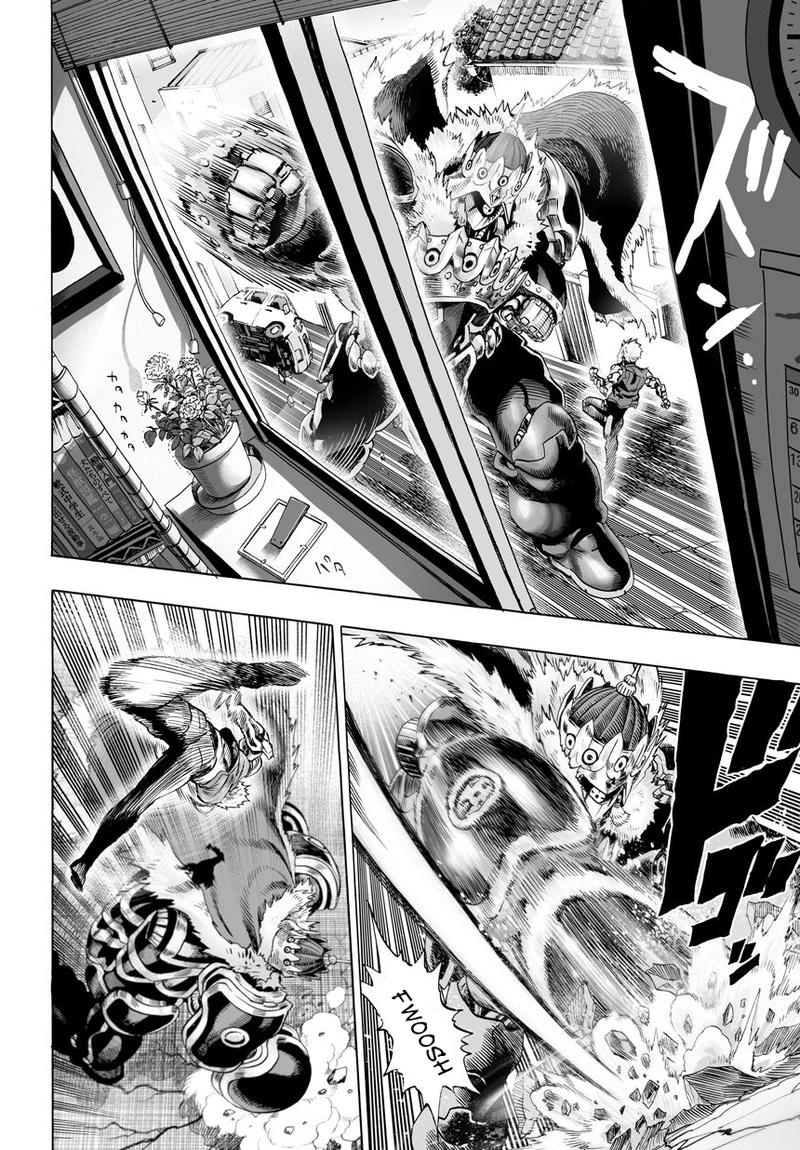 One Punch Man Manga Chapter 38 page 48 - King scene