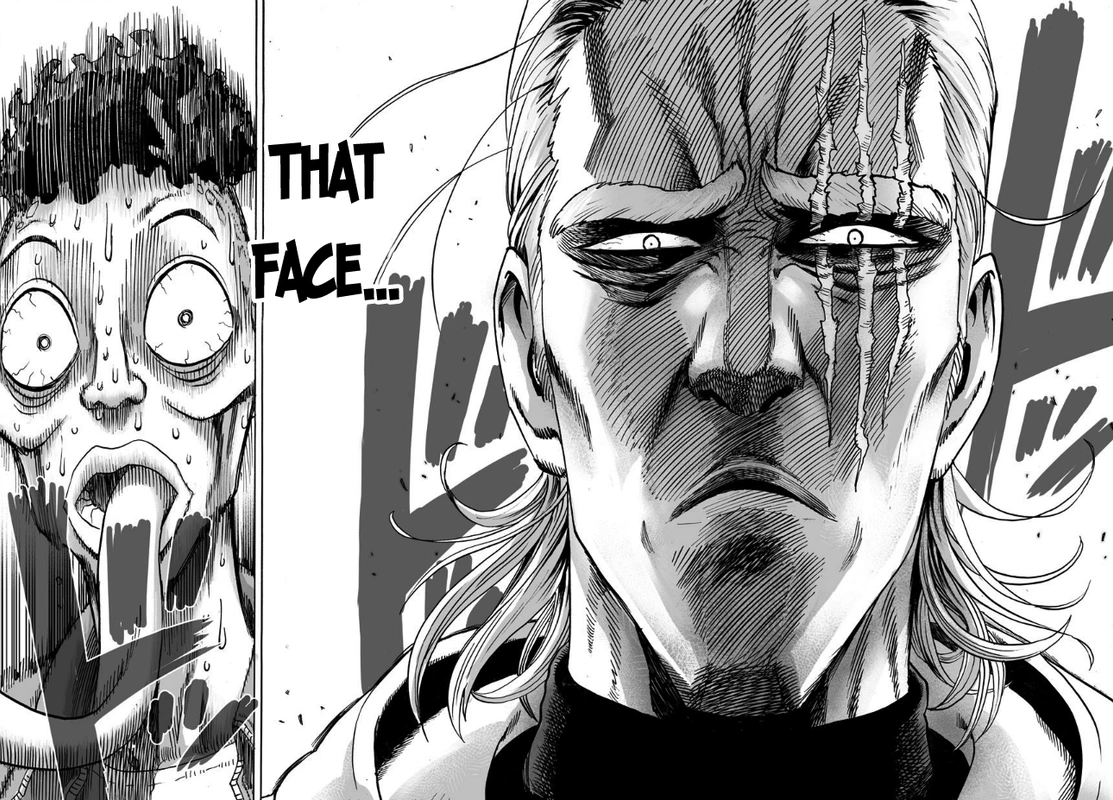 One Punch Man Manga Chapter 38 page 5 - King scene
