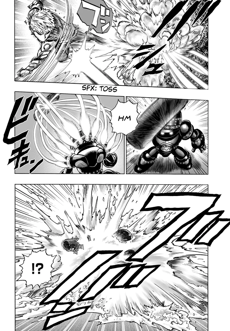 One Punch Man Manga Chapter 38 page 68 - King scene