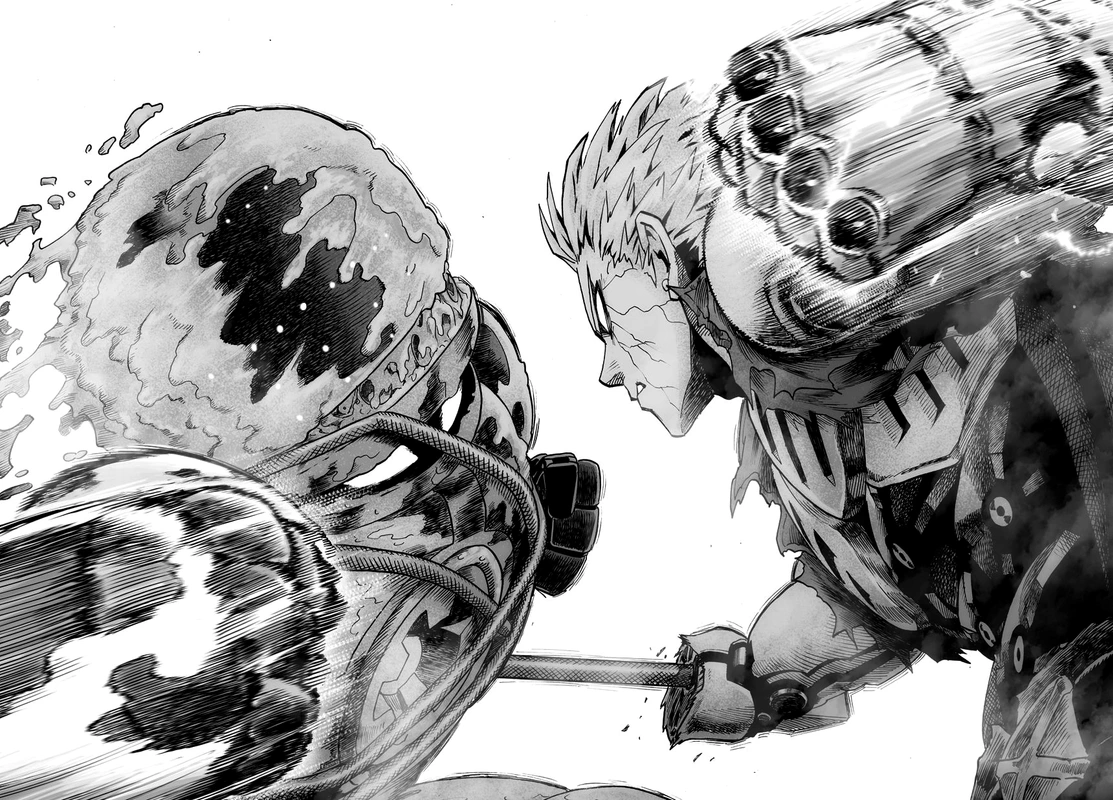 One Punch Man Manga Chapter 38 page 73 - King scene