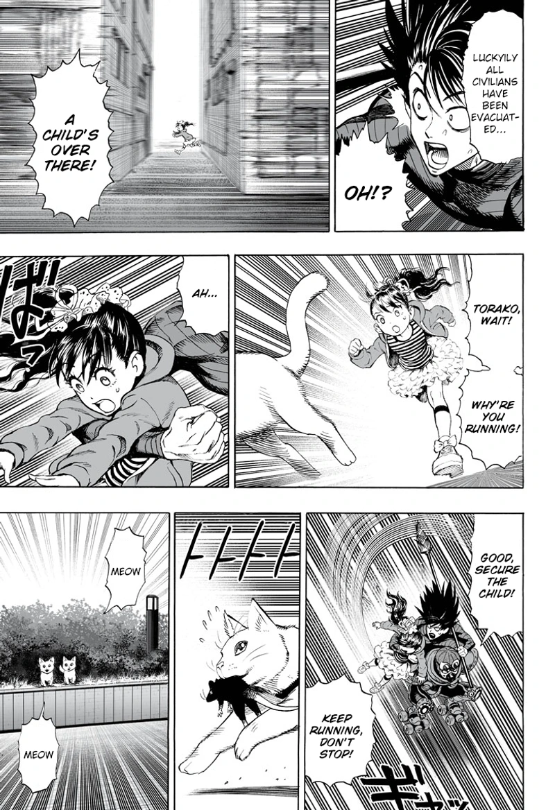One Punch Man Manga Chapter 40.6 page 25 - Lost Cat | Volume 8 Extras scene