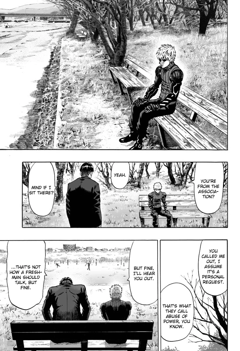 One Punch Man Manga Chapter 40.6 page 3 - Lost Cat | Volume 8 Extras scene