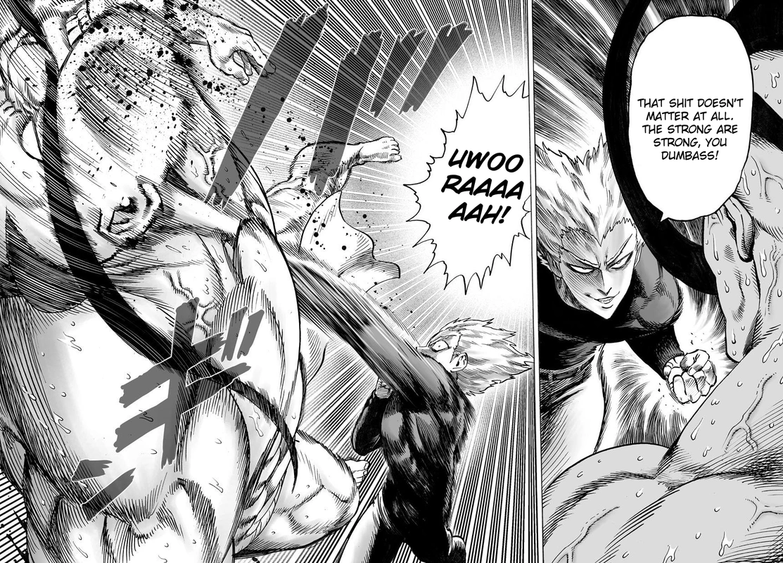 One Punch Man Manga Chapter 41 page 11 - The Man Who Wants To Be A Monster scene