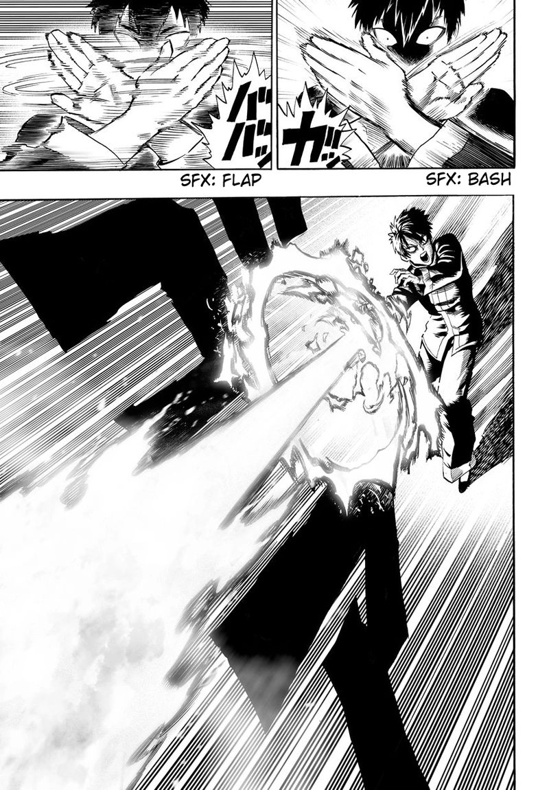 One Punch Man Manga Chapter 41 page 15 - The Man Who Wants To Be A Monster scene