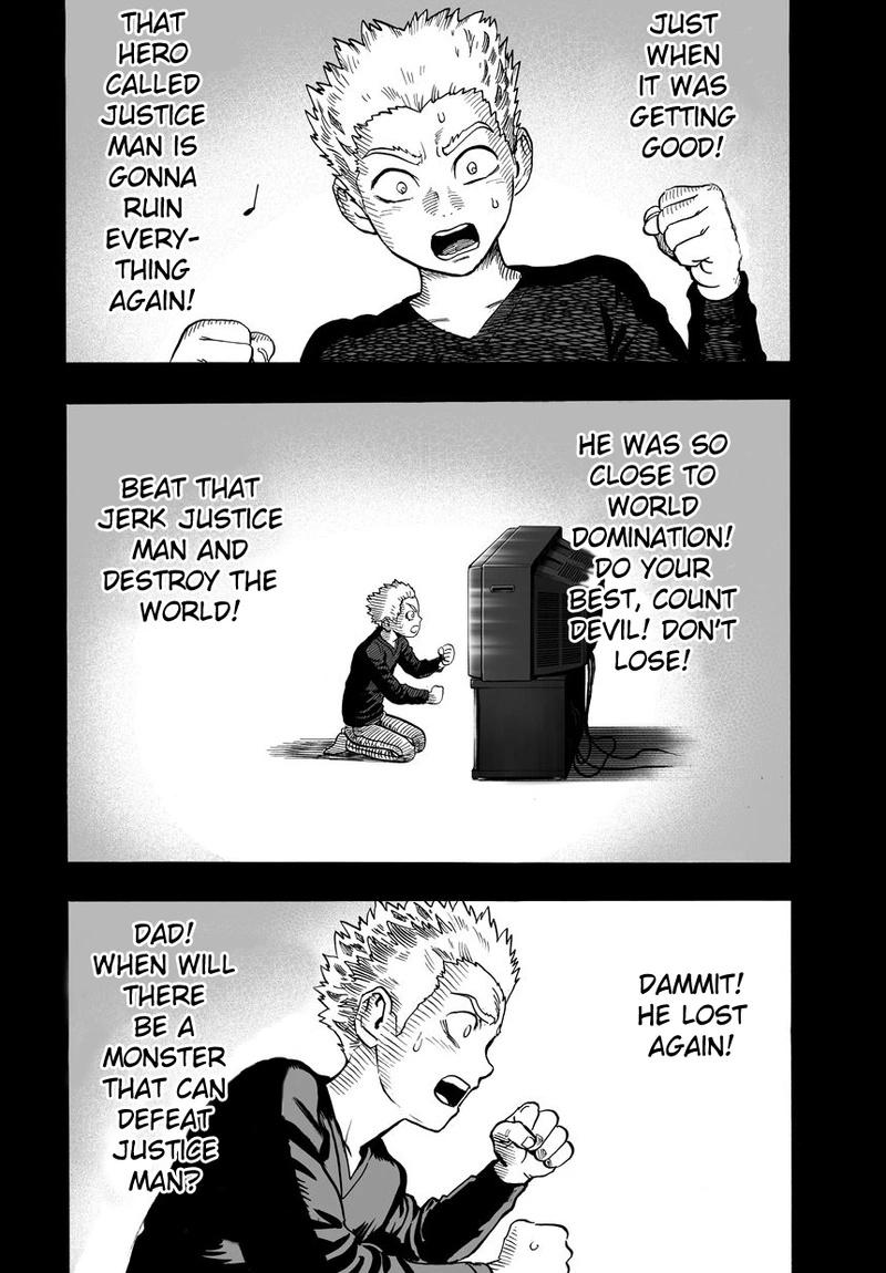 One Punch Man Manga Chapter 41 page 6 - The Man Who Wants To Be A Monster scene