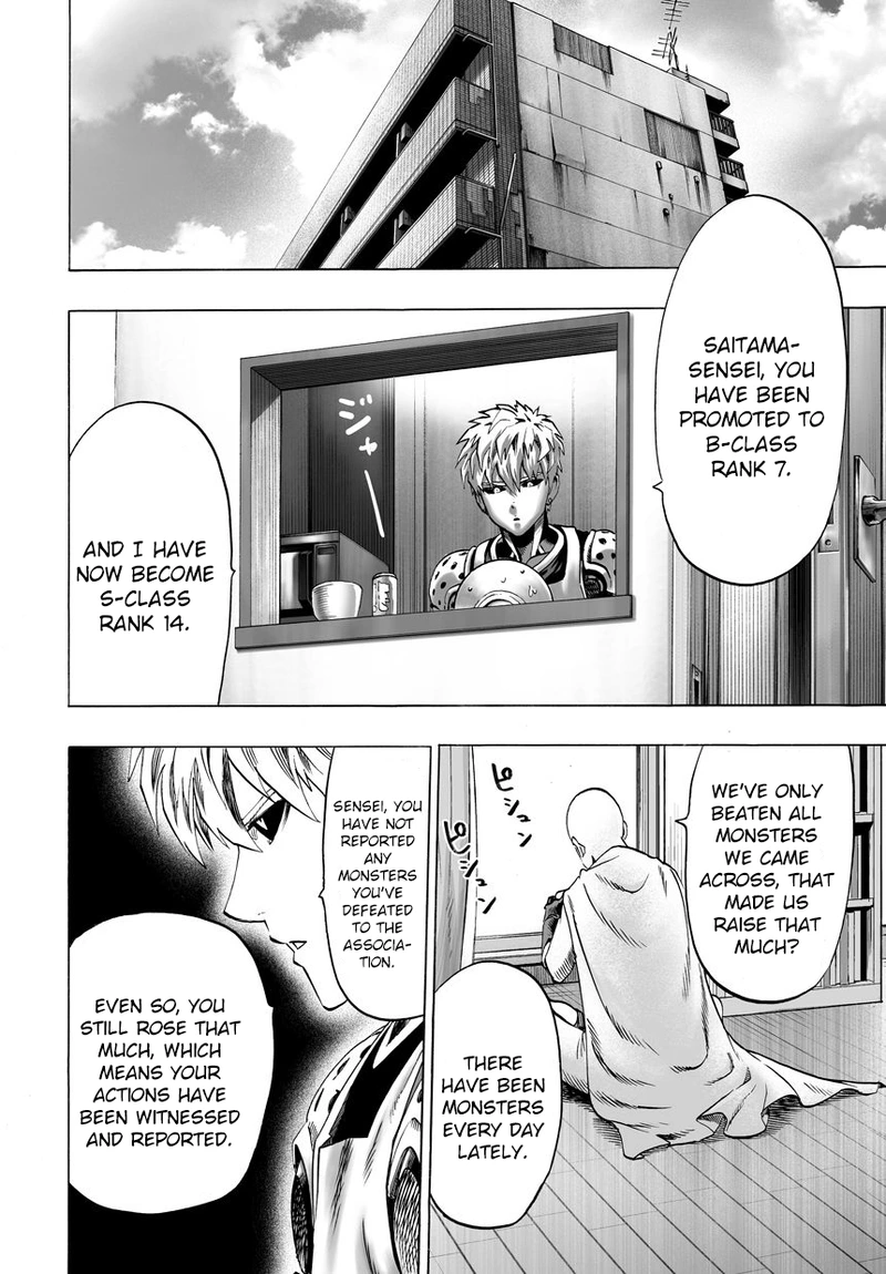 One Punch Man Manga Chapter 42 page 4 - Blizzard Group scene