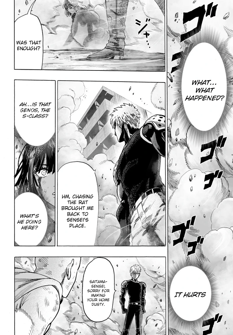 One Punch Man Manga Chapter 43 page 20 - Don't Look Down On Heroes! scene