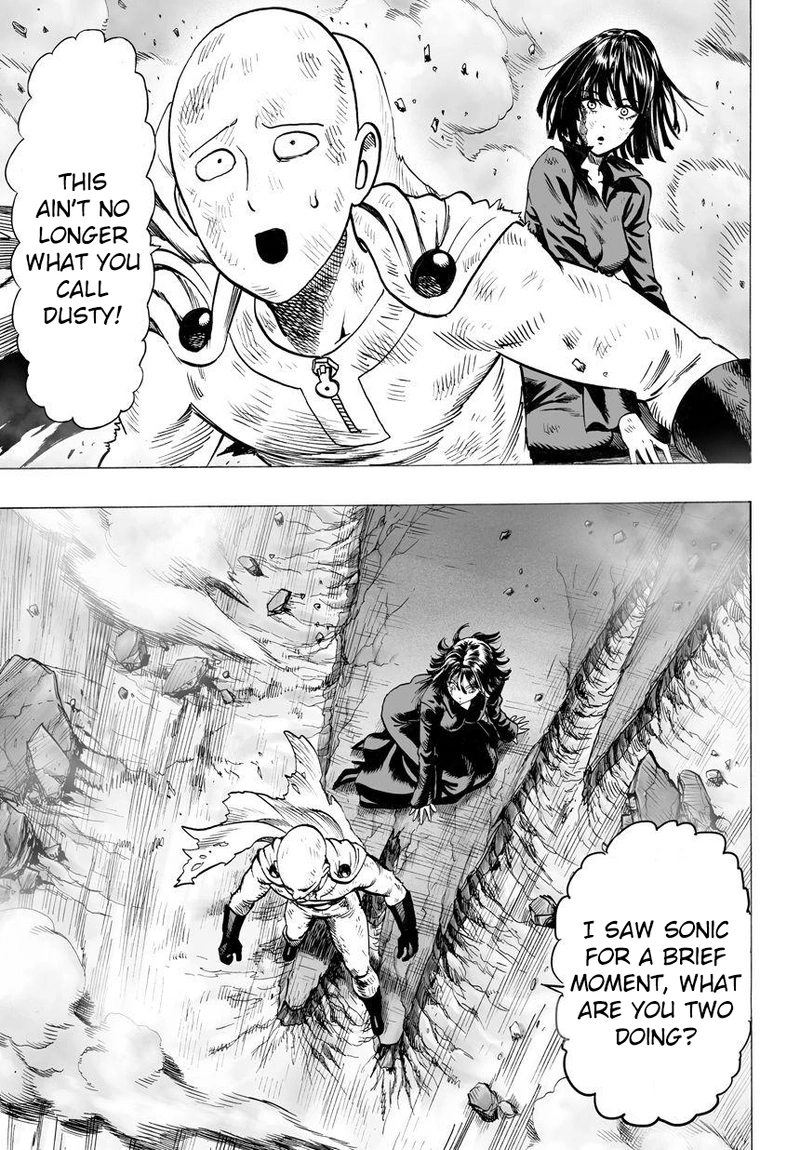 One Punch Man Manga Chapter 43 page 21 - Don't Look Down On Heroes! scene