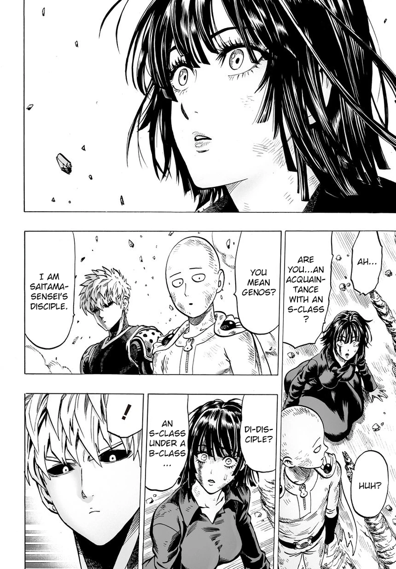 One Punch Man Manga Chapter 43 page 22 - Don't Look Down On Heroes! scene