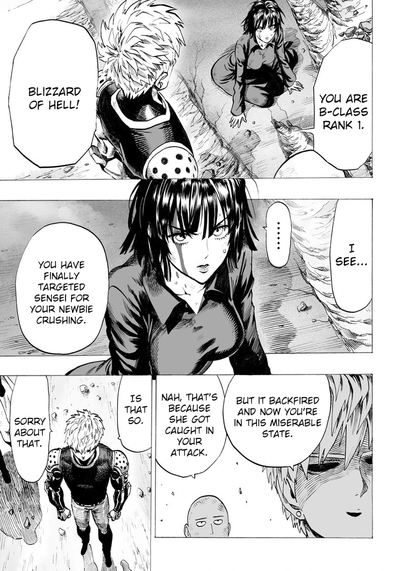 One Punch Man Manga Chapter 43 page 23 - Don't Look Down On Heroes! scene