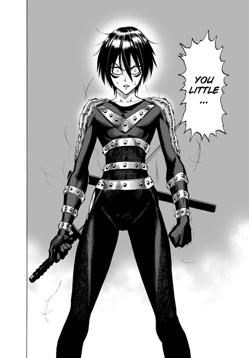 One Punch Man Manga Chapter 44 page 14 - Accelerate scene