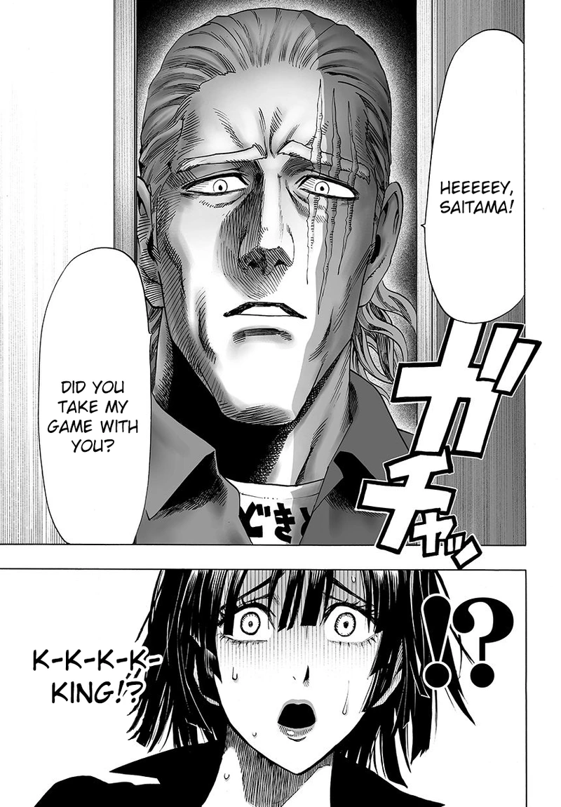 One Punch Man Manga Chapter 45 page 15 - Hero Name scene