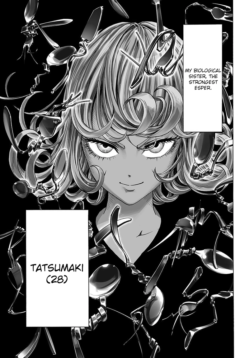 One Punch Man Manga Chapter 45 page 3 - Hero Name scene