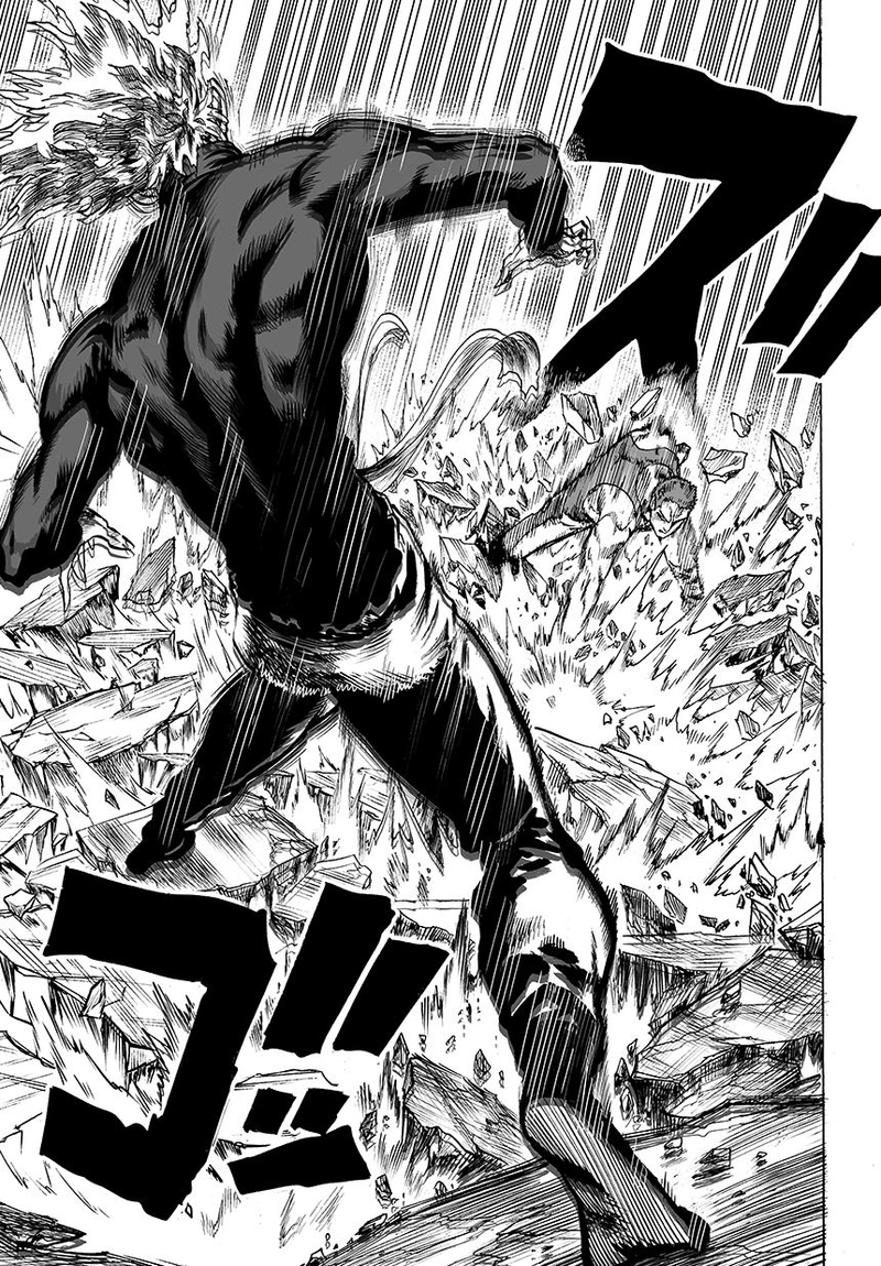 One Punch Man Manga Chapter 46 page 15 - Hero Hunt scene
