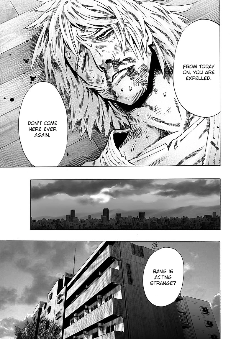 One Punch Man Manga Chapter 46 page 3 - Hero Hunt scene
