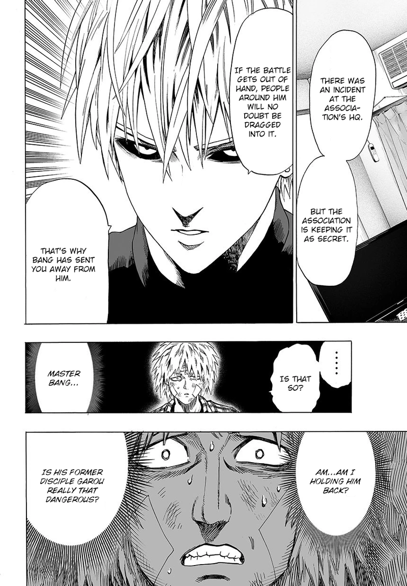 One Punch Man Manga Chapter 46 page 6 - Hero Hunt scene