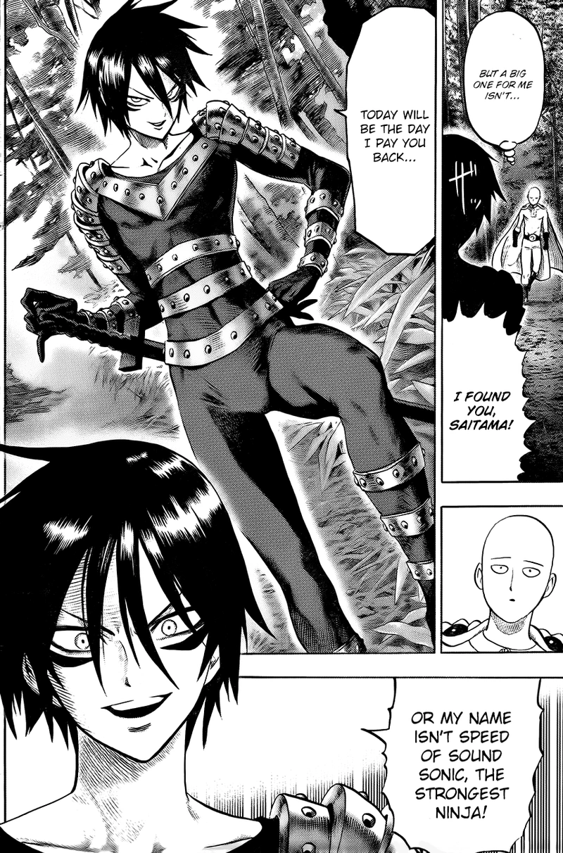 One Punch Man Manga Chapter 47.6 page 10 - Catch & Smash | Volume 9 Extras scene