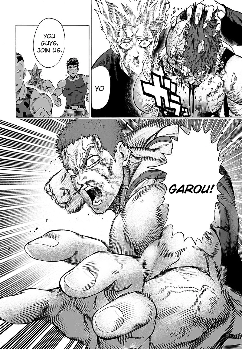 One Punch Man Manga Chapter 47 page 17 - Technique scene