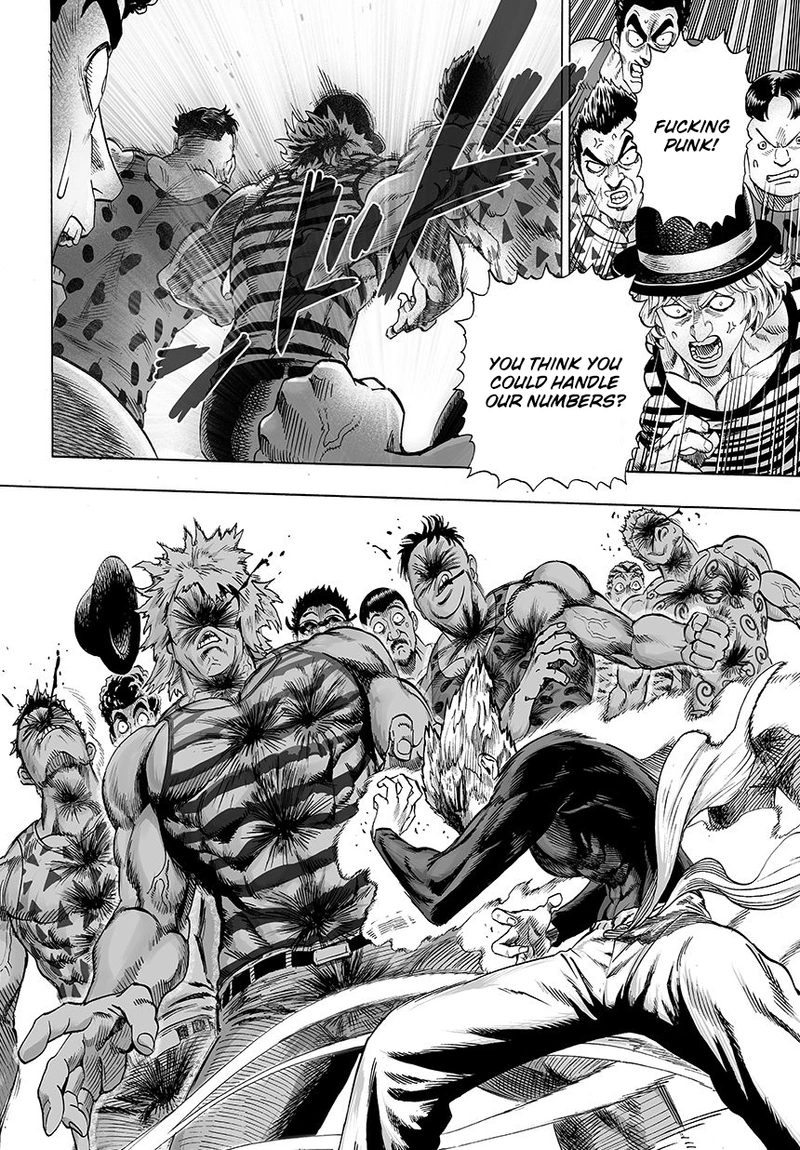 One Punch Man Manga Chapter 47 page 19 - Technique scene