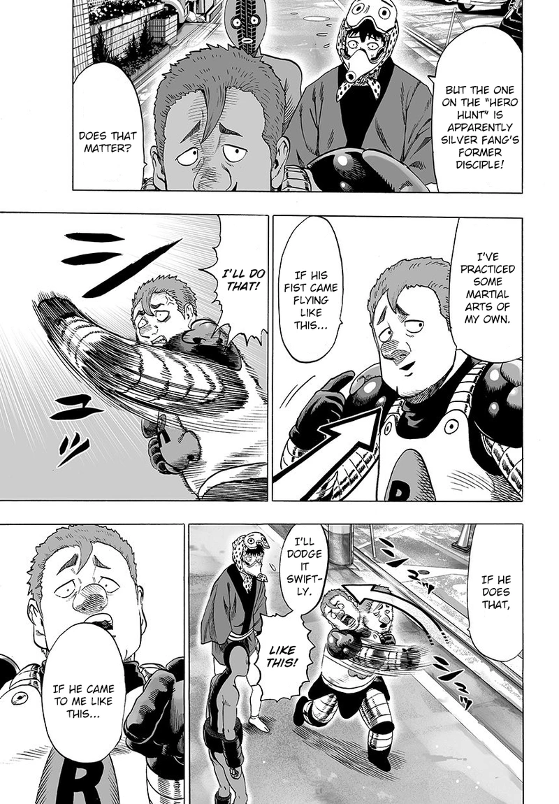 One Punch Man Manga Chapter 48 page 3 - Banana scene