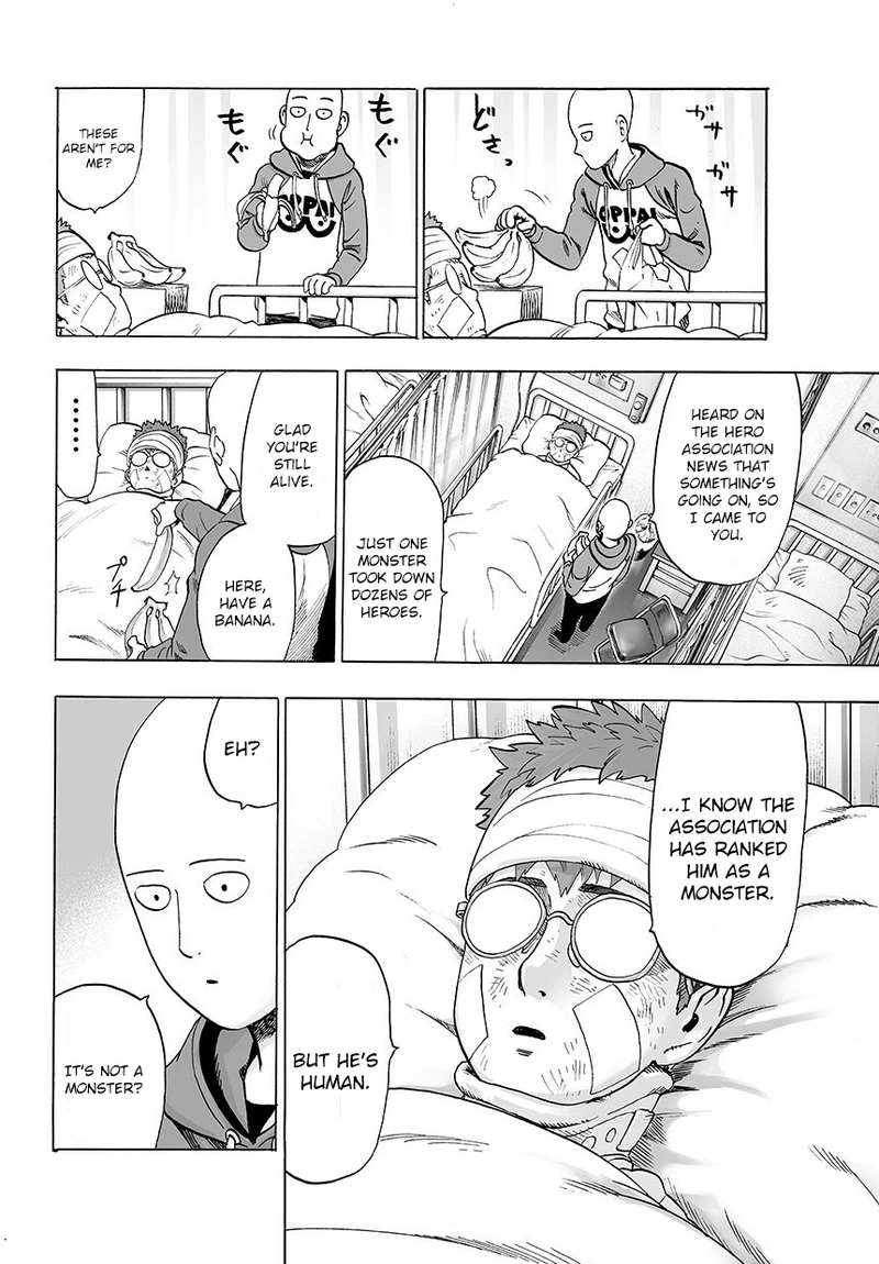 One Punch Man Manga Chapter 48 page 6 - Banana scene