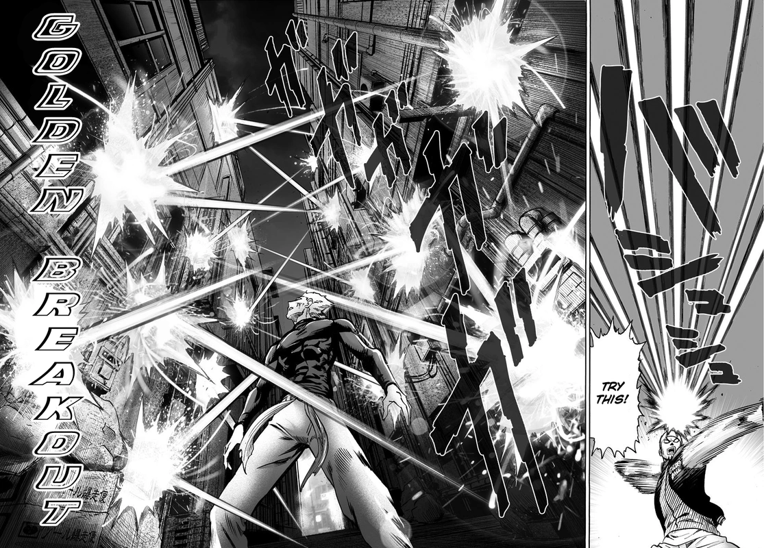 One Punch Man Manga Chapter 50 page 10 - Ride in Tone! scene
