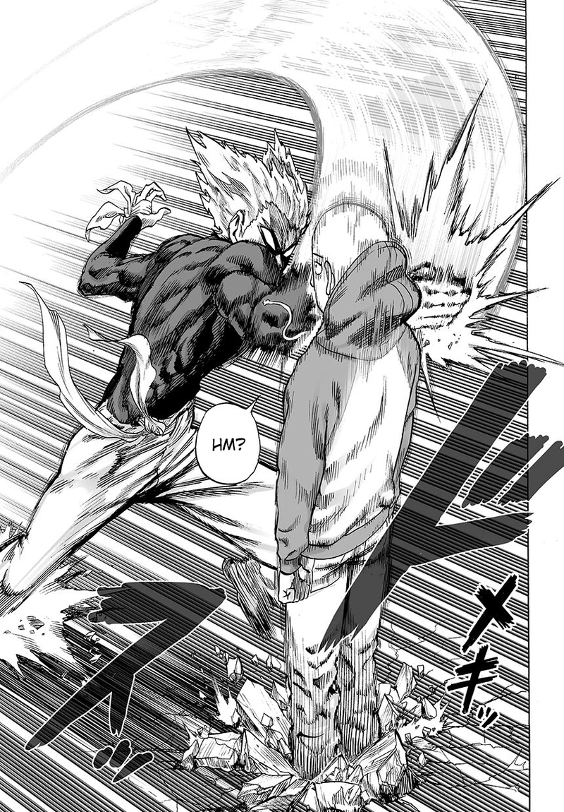 One Punch Man Manga Chapter 51 page 7 - Headgear scene