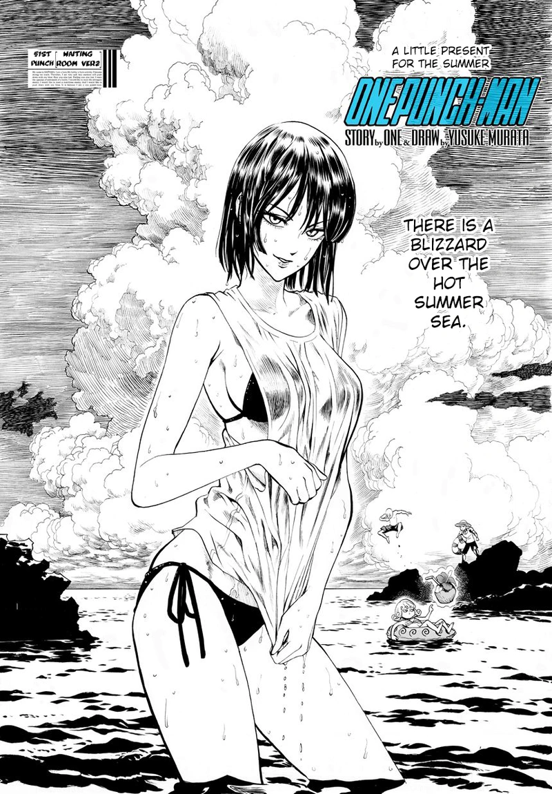 One Punch Man Manga Chapter 53 page 4 - Waiting Room scene