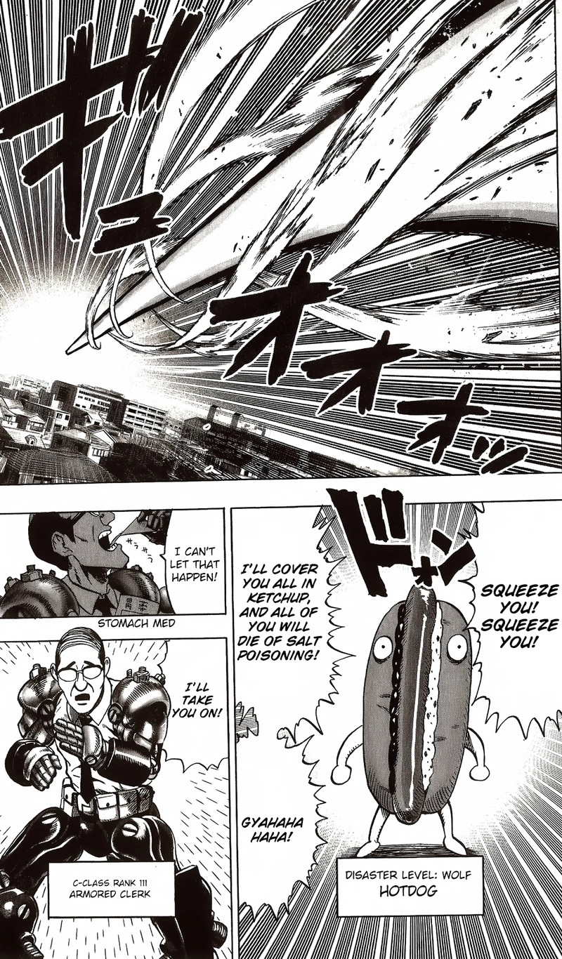One Punch Man Manga Chapter 55.6 page 11 - Tatsumaki's Day Off | Volume 10 Extras scene