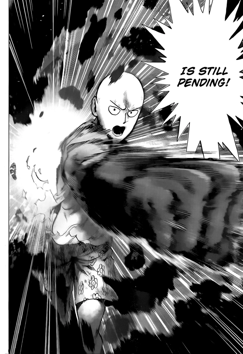 One Punch Man Manga Chapter 55.7 page 16 - Sense | Volume 10 Extras scene