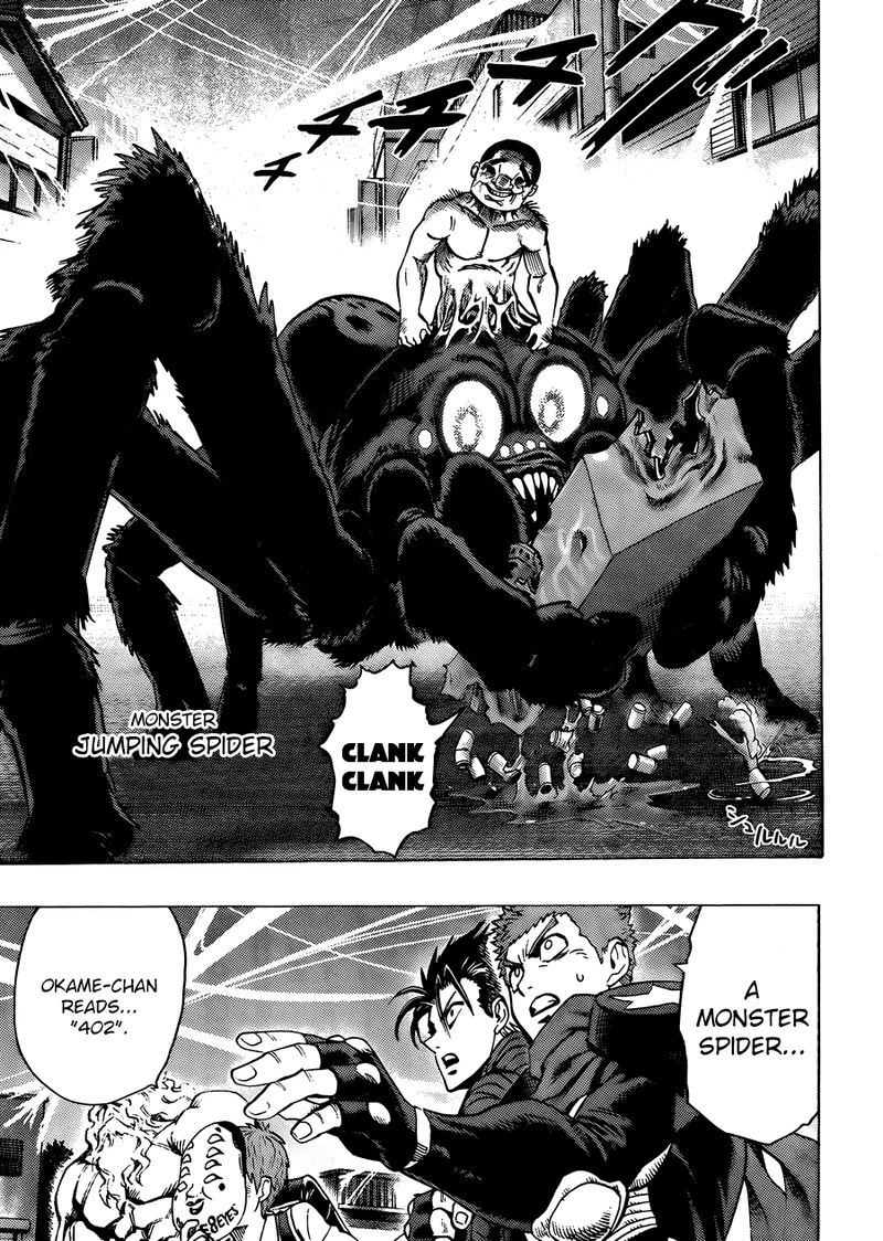 One Punch Man Manga Chapter 55.8 page 17 - Numbers | Volume 10 Extras scene