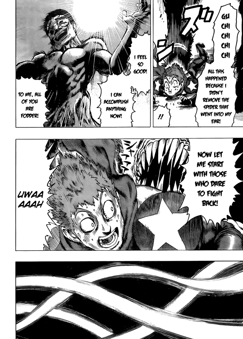 One Punch Man Manga Chapter 55.8 page 20 - Numbers | Volume 10 Extras scene