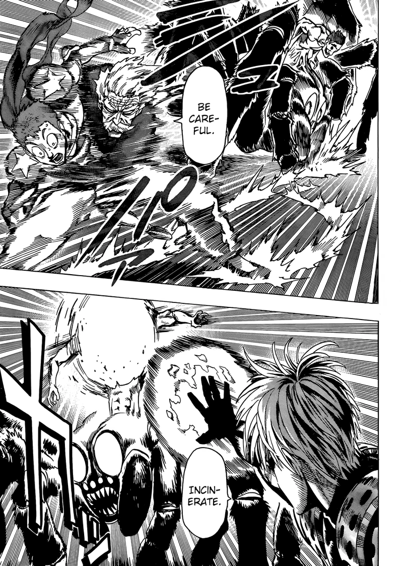 One Punch Man Manga Chapter 55.8 page 21 - Numbers | Volume 10 Extras scene