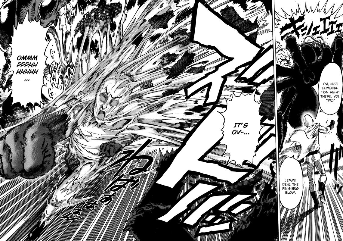 One Punch Man Manga Chapter 55.8 page 22 - Numbers | Volume 10 Extras scene