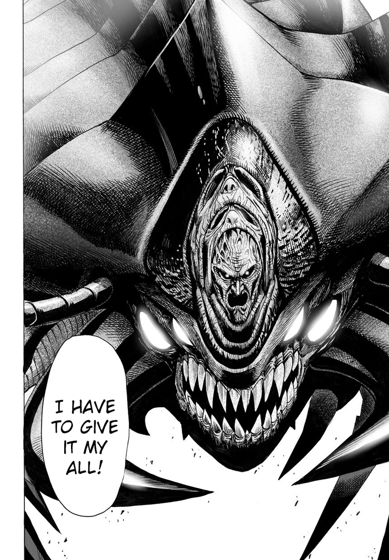One Punch Man Manga Chapter 55 page 19 - Fighting Spirit scene