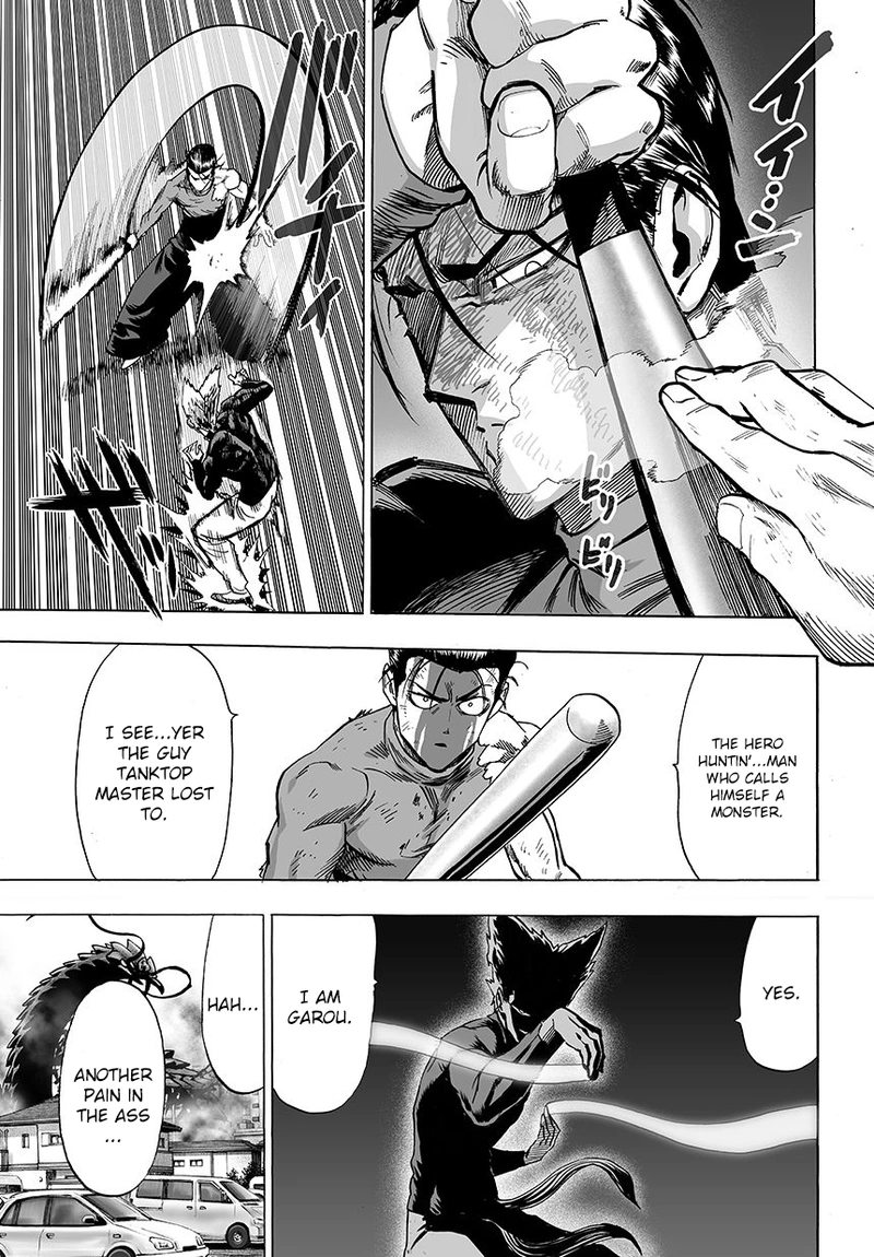One Punch Man Manga Chapter 57 page 15 - Interruption scene